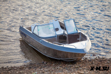 Алюминиевая моторная лодка Тактика-430 DC