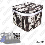 Кофр для мотобуксировщика Мухтар 15 (текстиль), зимний лес