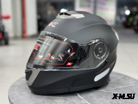 Шлем модуляр HETOSHI XD1-256 цв.Черный матовый  р. XXL