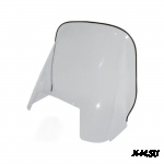 Стекло ветровое для снегохода Yamaha BRAVO 250 T (высота 48см, толщина 2мм, МПК)