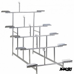 Стойка велосипедная ВС-1 на 5 велосипедов стальная