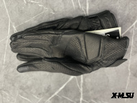 Перчатки взрослые REVIT XD2-56 с перфорацией цв. Черный р. XL