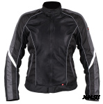 Куртка женская INFLAME GLACIAL текстиль+сетка, цвет серо-черный