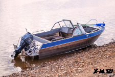 Алюминиевая моторная лодка Тактика-460 DC