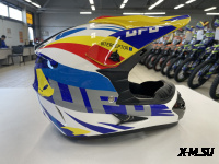 Шлем кроссовый HETOSHI UFD XD1-43 цв. Бело-сине-красно-желтый р. S