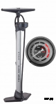 Насос P32B-10 ножной стационарный с манометром, алюминиевый, серый 320095