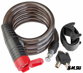 Трос-замок 87202+HL032 дл. 1800мм, диам. 12 мм, с креплением 540017