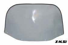 Стекло ветровое высокое для снегохода Yamaha (высота 67см, толщина 3мм, ПЭТг)