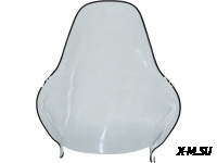 Стекло ветровое высокое для снегохода Тайга Тикси (высота 70см, толщина 2мм, ПЭТг)