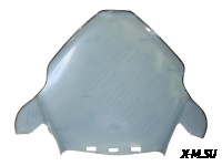 Стекло ветровое модернизированное для снегохода BRP (выс. 78см, толщ. 3мм, ПЭТг)