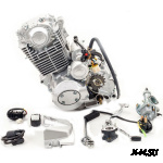 Двигатель 200см3 163FML CB200 (63,5x62,2) грм цепь, 5ск