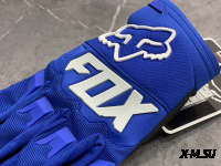 Перчатки взрослые FOX XD2-1 цв. Синий  р. XL