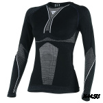 Термокофта жен D-CORE DRY TEE LS LA black/white