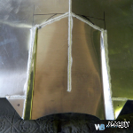 Туннель под водомет на алюминиевый катер WYATBOAT