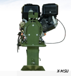 Мотор болотоход Бурлак-М2 6,5 лс