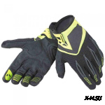 Перчатки PADDOCK GLOVES black/yellow