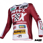 Мотоджерси Fox 180 Czar Jersey Cardinal