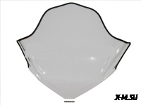 Стекло ветровое для снегохода ИТЛАН КАЮР (высота 50см, толщина 2мм, ПЭТг)