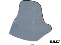 Стекло ветровое высокое для снегохода Polaris Widetrak (высота 63см, толщина 2мм, ПЭТг)