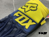 Перчатки взрослые FOX XD2-1 цв. Сине-желтый  р. S