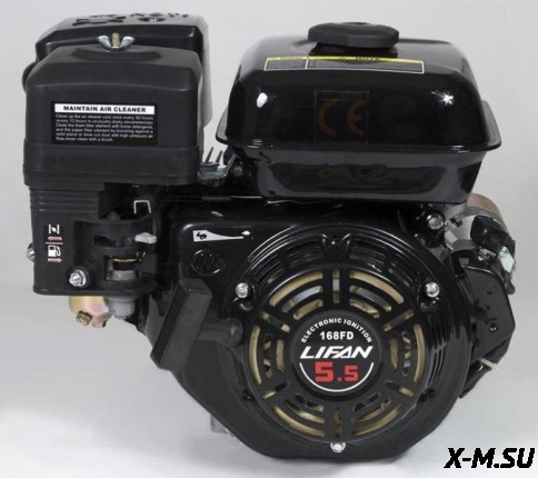 Двигатель Lifan 168FD D20, 7А