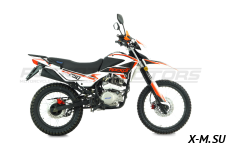 Мотоцикл эндуро ROCKOT ZR250 (белый/красный, 21/18, ЭПТС)