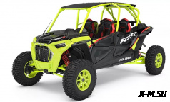 Мотовездеход POLARIS RZR 72 XP 4 Turbo S - Lifted Lime (US spec) (2021)