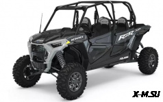 Мотовездеход POLARIS RZR XP 4 1000 Premium RC - Stealth Gray (US spec) (2021)