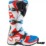 Мотоботы Fox Comp 5 Boot Blue/Red