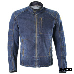 Куртка мужская INFLAME DANDY хлопок+арамид, цвет синий