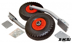 Транцевые колеса Патриот ТР трансформеры (откидные) для лодок