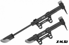 Насос GP-04К Giyo ручной, алюминиевый серо-черный