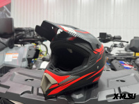 Шлем кроссовый HETOSHI AD3-5  цв. Черно-оранжевый  р. L