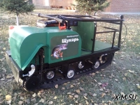 Мотобуксировщик Щукарь П-В 380, 6,5 (1250 мм)