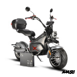 Электроскутер WHITE SIBERIA BLACK SEA (SILVER) 5000W