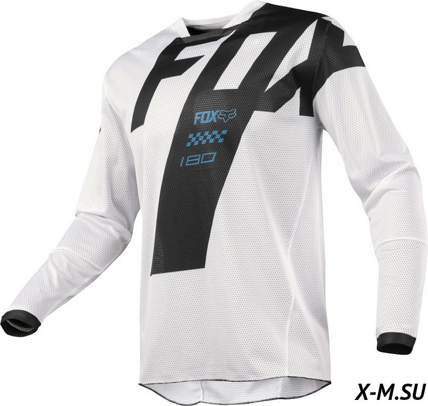 Мотоджерси Fox 180 Mastar Airline Jersey White Мотоджерси Fox 180 Mastar Airline Jersey White