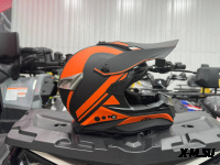 Шлем кроссовый HETOSHI AD2-6 цв. Черно-оранжевый  р. L