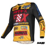 Мотоджерси детская Fox 180 Czar Kids Jersey Black/Yellow