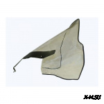 Стекло ветровое высокое для снегохода BRP Skandic 2012- (высота 82см, толщина 3мм, МПК)