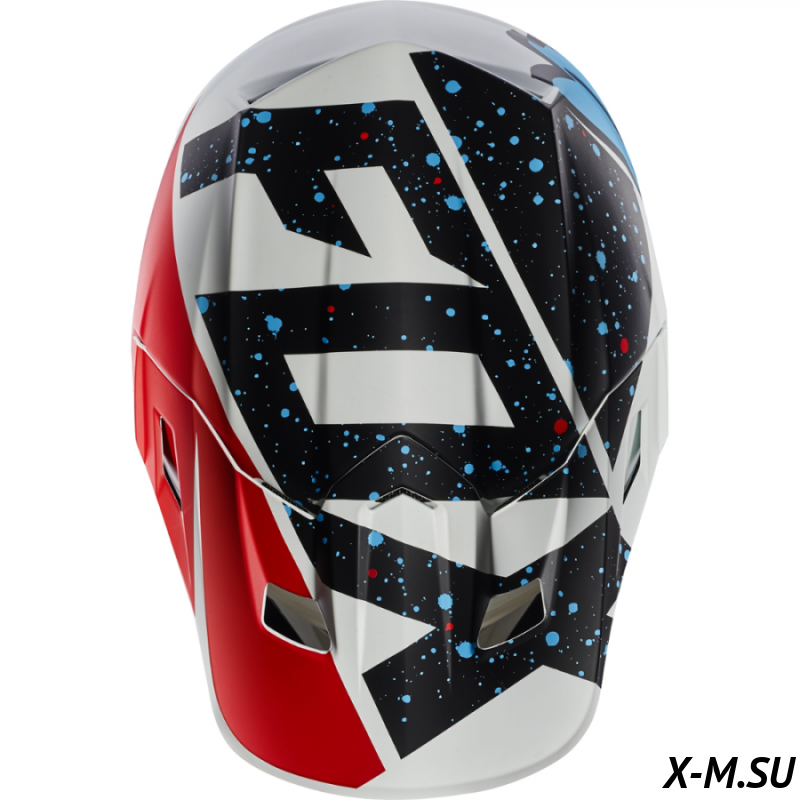 Козырек к шлему Fox V2 Helmet Visor Nirv Red/White