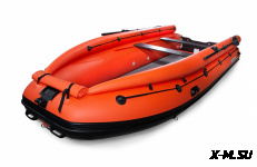 Лодка надувная моторная SOLAR-470 Strela Jet tunnel (Expedition)