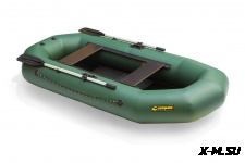 Лодка ПВХ Лидер &quot;Компакт-265&quot;-ГБС гермобаул и слани в комплекте