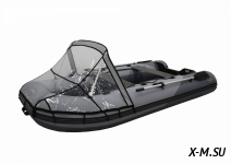 Тент носовой Фрегат 330 С (доп. остекление)